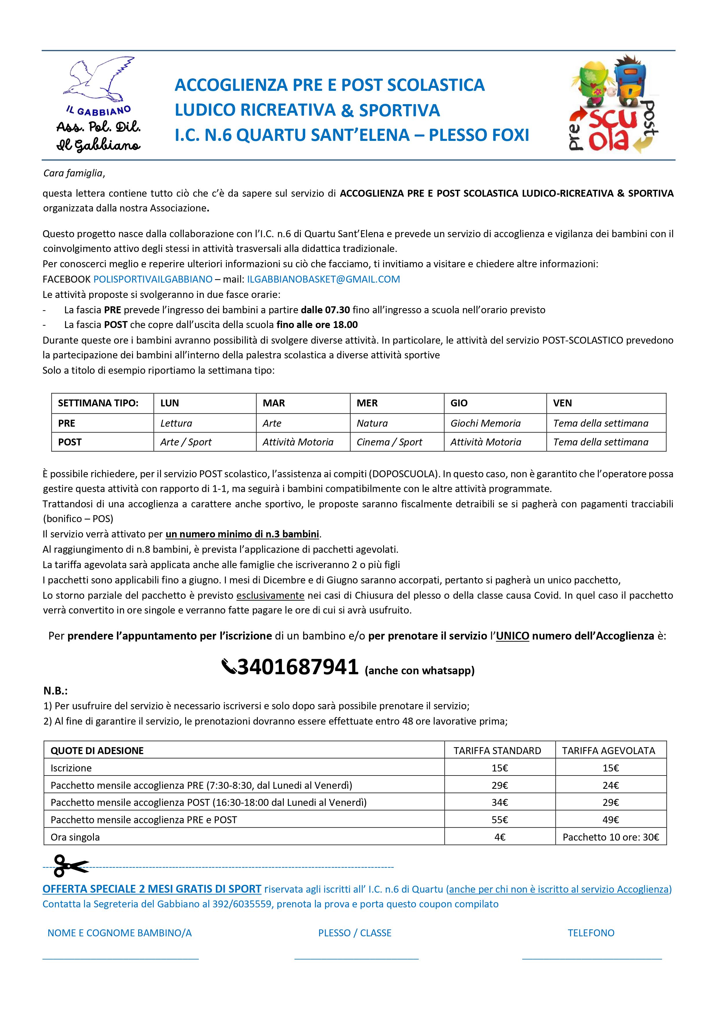 ACCOGLIENZA A.S. 2022 23 lettera ai genitori 1